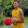 Camiseta Sin Mangas Baloncesto: Amarillo