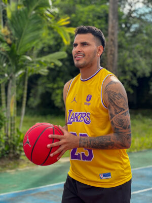 Camiseta Sin Mangas Baloncesto: Amarillo