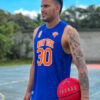 Camiseta Sin Mangas Baloncesto: Azul