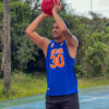 Camiseta Sin Mangas Baloncesto: Azul