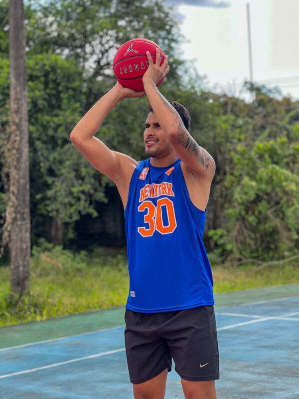 Camiseta Sin Mangas Baloncesto: Azul