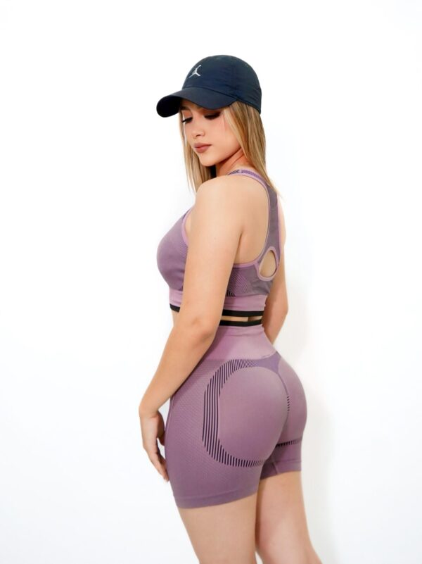 Conjunto Power Fit ¡Vibrante Lila! 💜