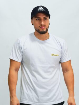Camiseta: Blanca Doble Estilo