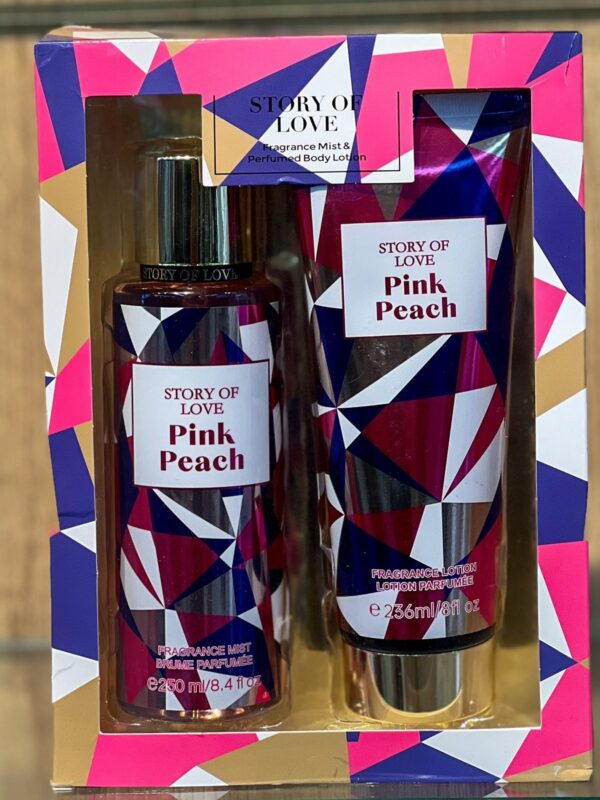 Set de Fragancia "Story of Love": Pink peach