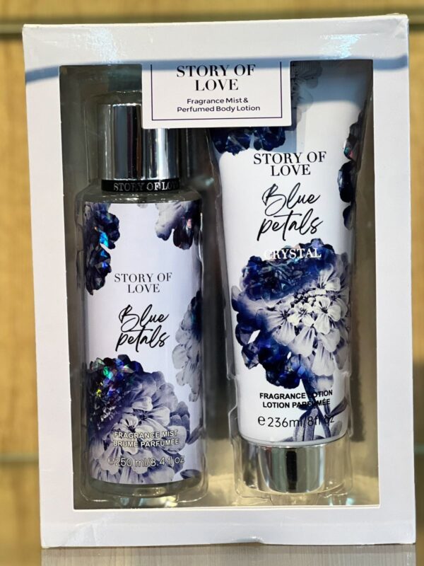 Set de Fragancia "Story of Love": ¡Blue Petals! 🌸✨