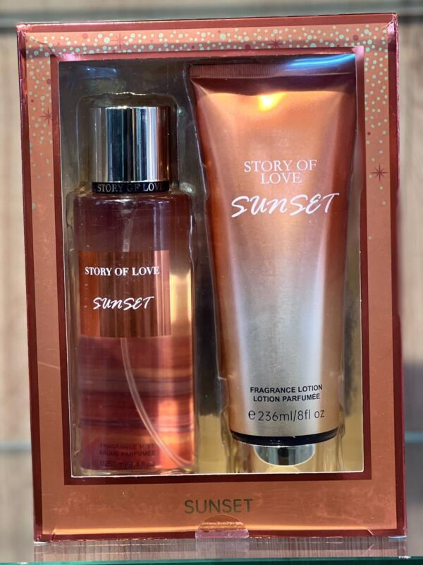 Set de Fragancia "Story of Love": ¡Sunset!