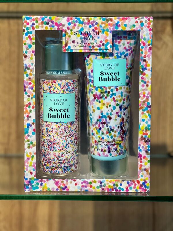 Set de Fragancia "Story of Love": ¡Sweet Bubble! 🌸✨