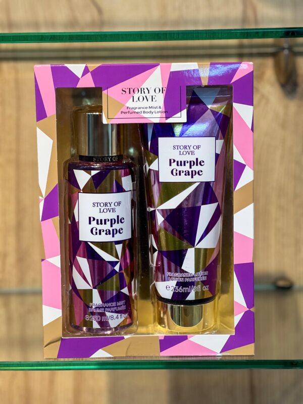 Set de Fragancia "Story of Love": ¡Purple Grape! 🌸✨
