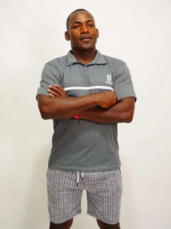 Camiseta Polo: Urban Gris y Marron